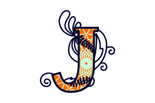 3D Layered Alpabet - J: A Versatile Design Asset for Crafts and Creative Projects