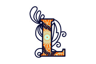 3D Layered Alpabet - L: A Bold Graphic Design Asset for Creative Publishing