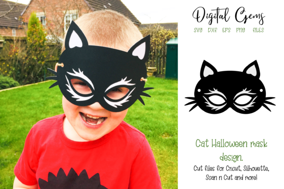 Cat Mask Design: A Versatile 3D SVG Asset for Creative Branding