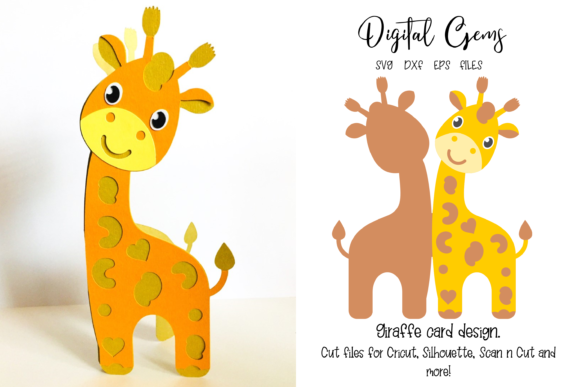 Giraffe Card Design Review: A Playful Touch for Embroidery Projects