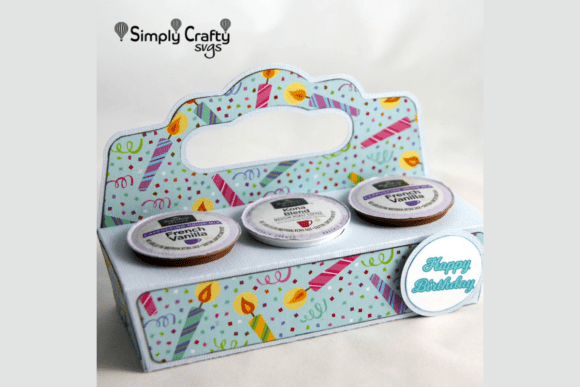 K Cup Holder 3 Cup SVG: 3D Objects for Handmade Gifts